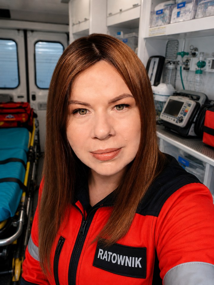 Karolina Zdybel — Pani Ratownik, instruktorka pierwszej pomocy